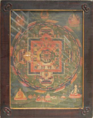 Thangka Showing a Mandala