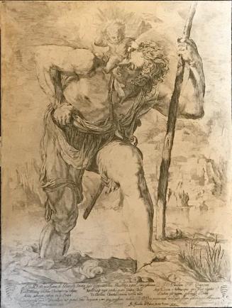Saint Christopher Carrying the Infant Child