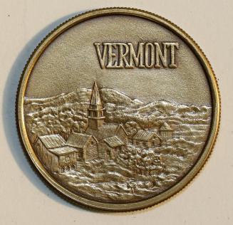 Offical Medallion Vermont Bicentennial Commission