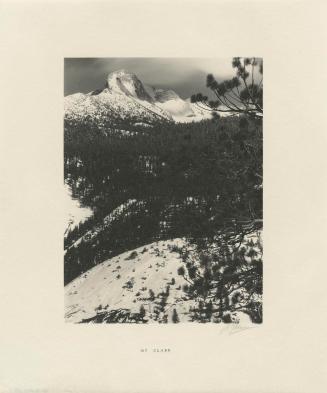 Mount Galen Clark, Yosemite Park from the portfolio Parmelian Prints of the High Sierras