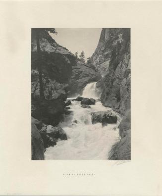 Roaring River Falls, Kings' River Canyon from the portfolio Parmelian Prints of the High Sierras