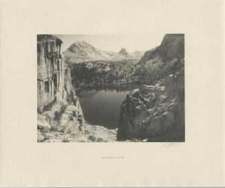 Marion Lake, Southern Sierra from the portfolio Parmelian Prints of the High Sierras