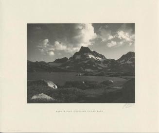 Banner Peak, Thousand Island Lake, Central Sierra from the portfolio Parmelian Prints of the High Sierras