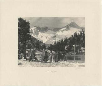 Mount Brewer, Southern Sierra from the portfolio Parmelian Prints of the High Sierras
