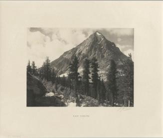 East Vidette, Southern Sierra from the portfolio Parmelian Prints of the High Sierras