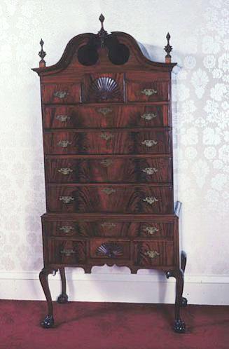 Chippendale High Chest of Drawers