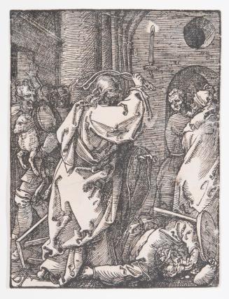 Christ Driving the Money Changers from the Temple (from Dürer’s Little Passion)
