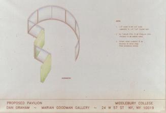 Proposed Pavilion, “Axonometric”