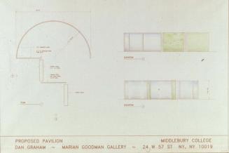 Proposed Pavilion, “Elevation”