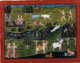 Illustration from a Bhagavata Purana series