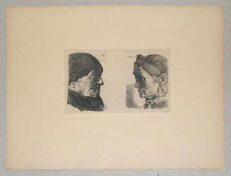 Heads of Old Man and Old Woman