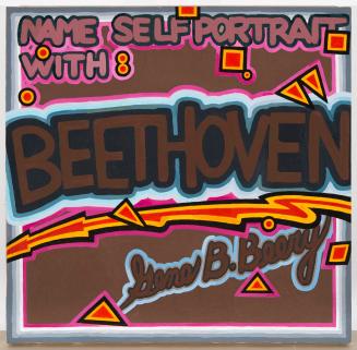 Self Portrait with Beethoven: Gilt by Association
