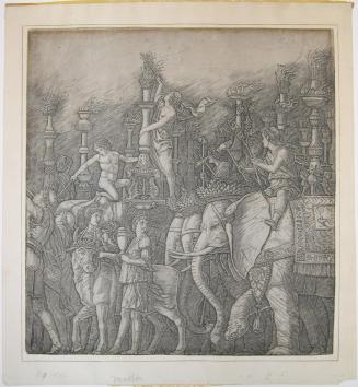 The Elephants from the Triumphs of Caesar series