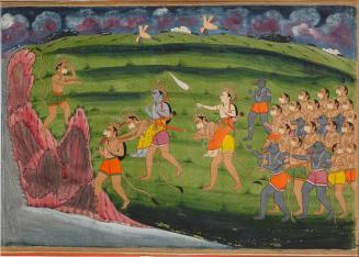 Scene from the Ramayana