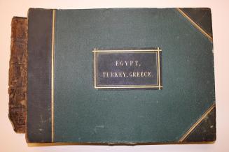 Album of photographs entitled Egypt, Turkey, Greece