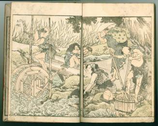 Hokusai Album (Hokusai Gafu), Vol. 1