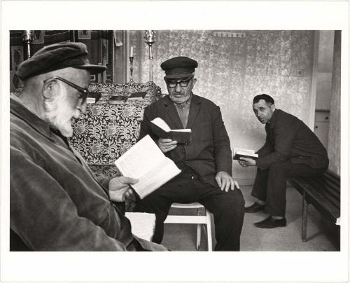 Georgian Jews Reading Prayer Books, Israel