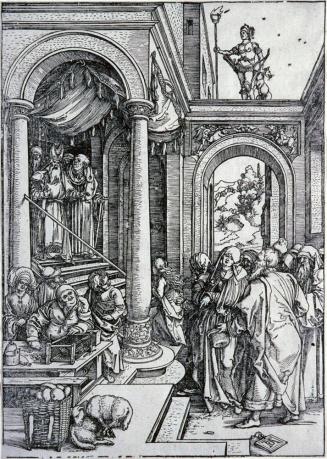 Presentation of the Virgin in the Temple from the Life of the Virgin series