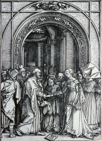 The Marriage of the Virgin from the Life of the Virgin series