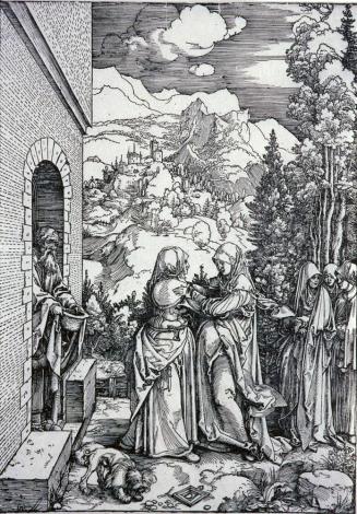 The Visitation from the Life of the Virgin series