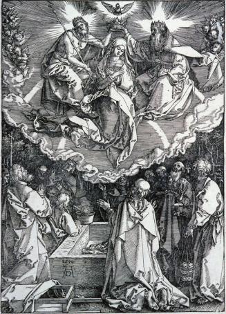 The Coronation of the Virgin from the Life of the Virgin series